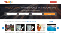 Desktop Screenshot of dontorcuato.yavisos.com